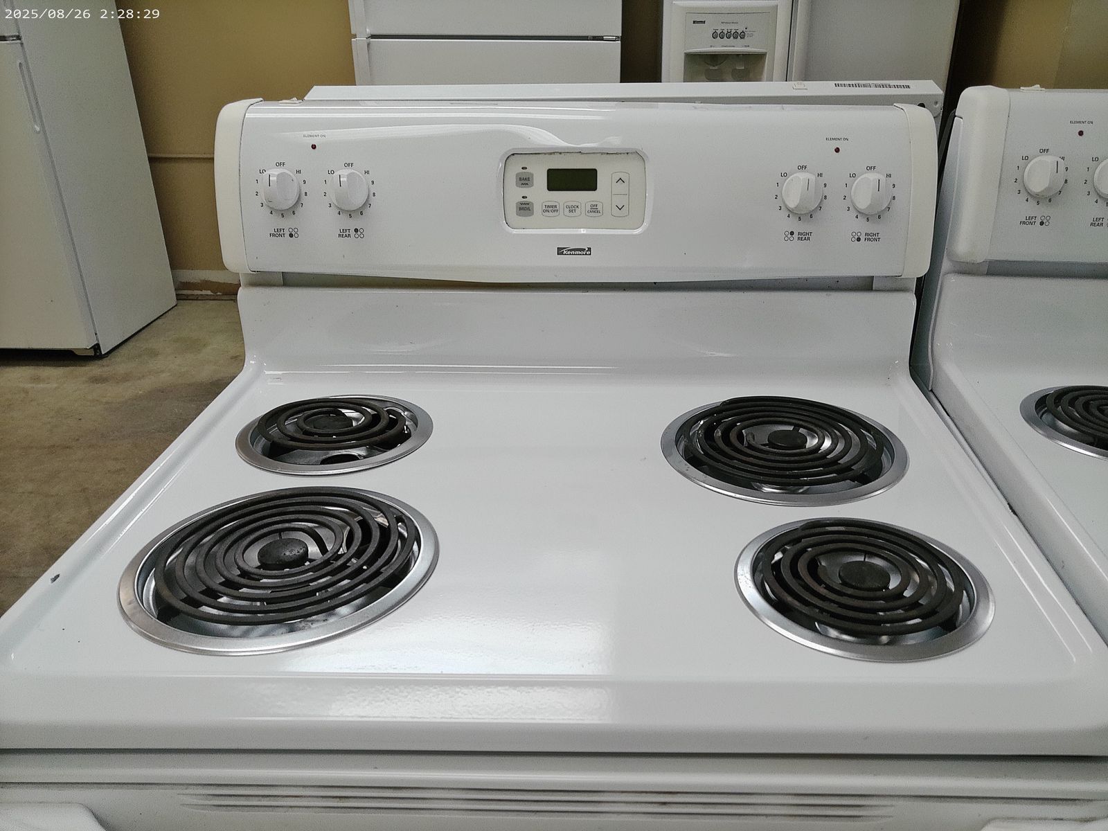 Clean White Electric Stove~90 Day Guarantee~Can Deliver