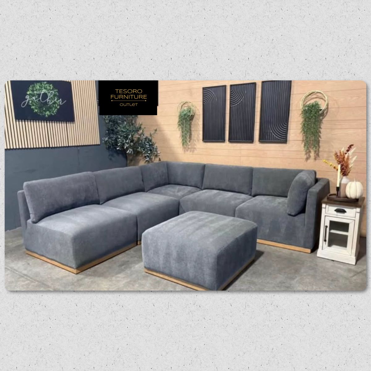 HENREDON BUCCLE MODULAR SECTIONAL