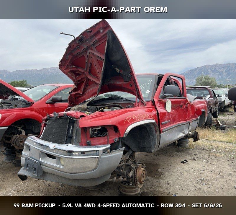 1999 Dodge Ram Pickup Parts - UTPAP Orem