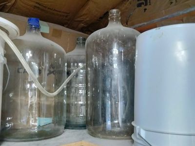 Clear Glass Carboys
