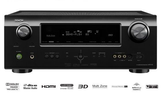 Denon AVR-791 7.1 Channel AV Home Theater Multi-Source / Multi-Zone Receiver with HDMI. supporting 1080p and 3D. ph.801-680-2423