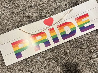 Pride Hanging Sign (Decor)