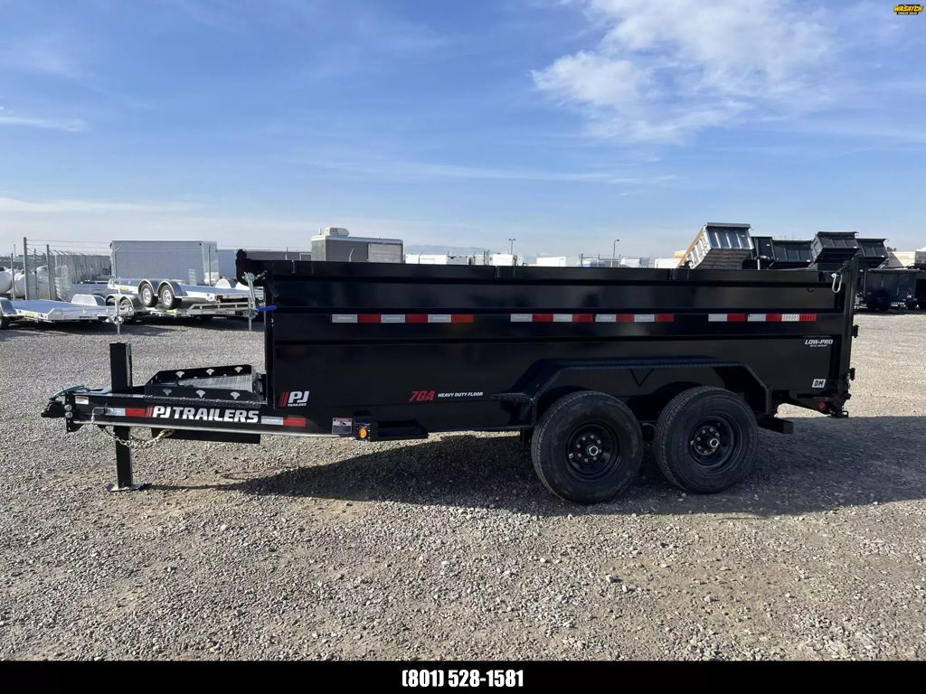 2026 PJ Trailers 7x14 83 Low-Pro High Side (DM) S"