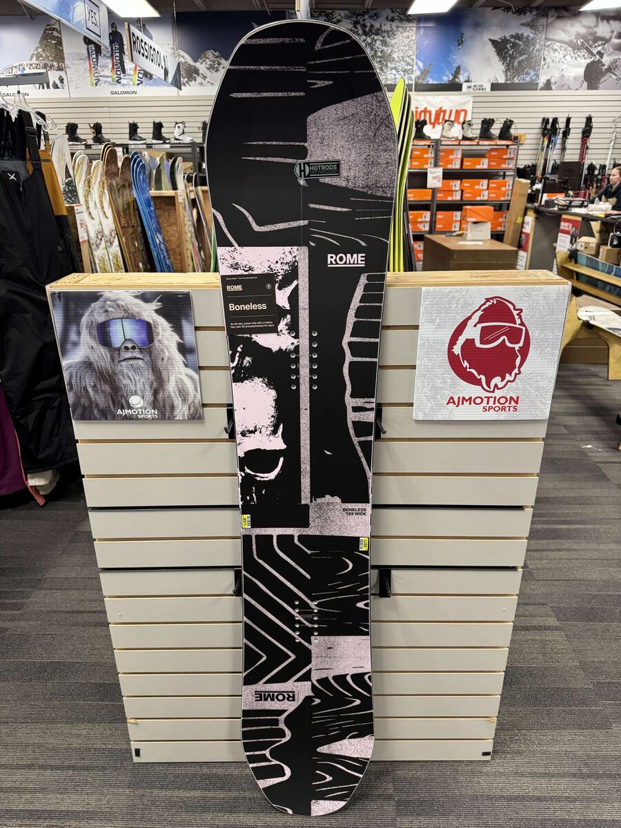 Rome Boneless 163cm Wide Snowboard - Lightly Used (2026)
