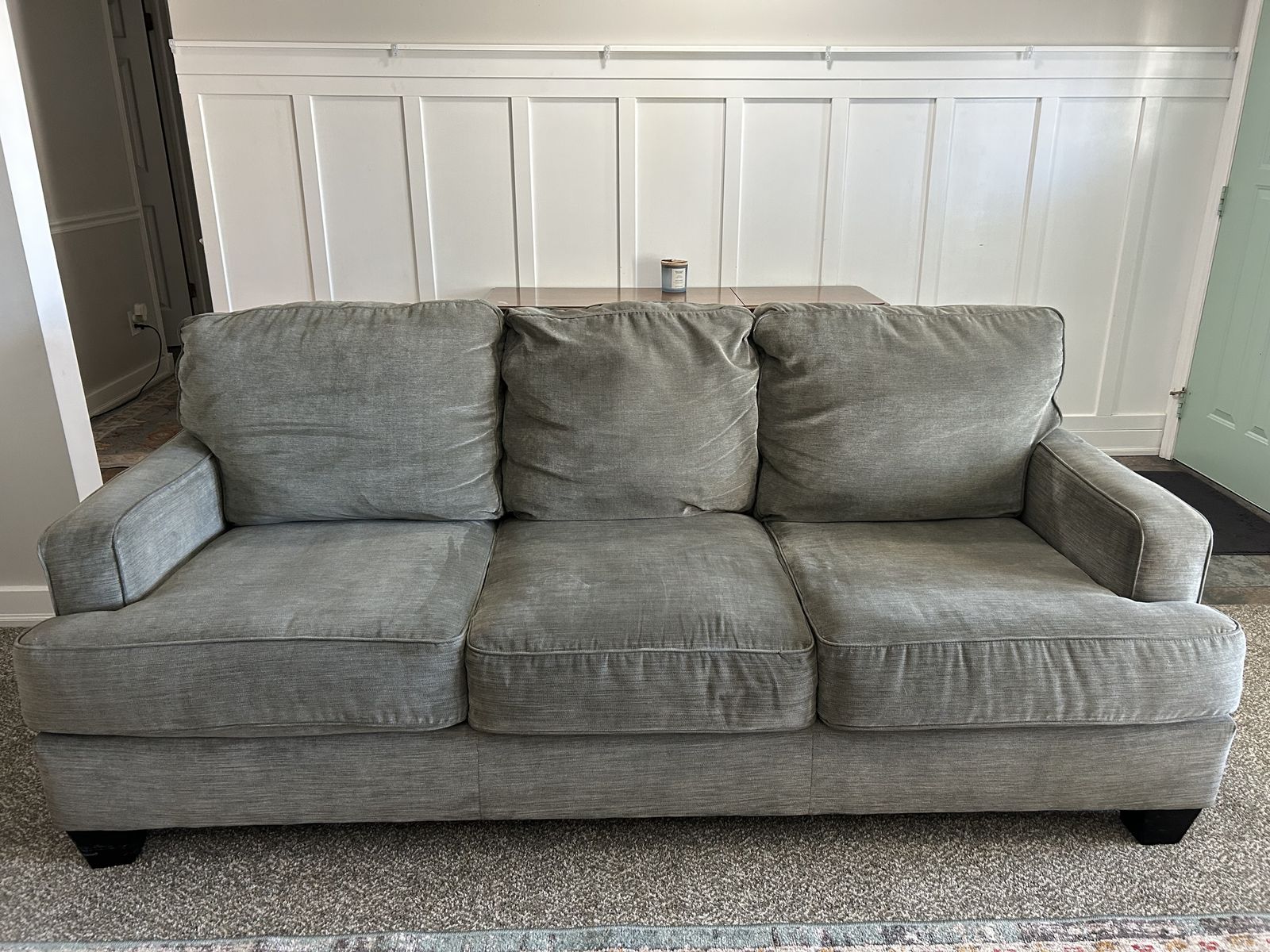 Comfy gray couch