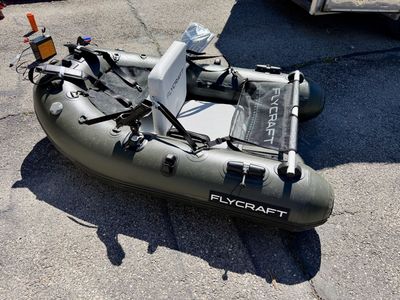 Flycraft Patrol Pontoon Boat Float Tube