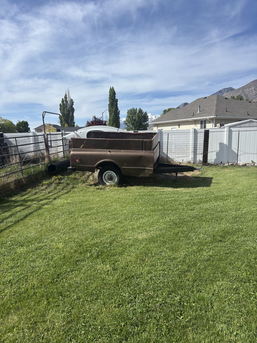 Truck bed trailer for hauling what ever