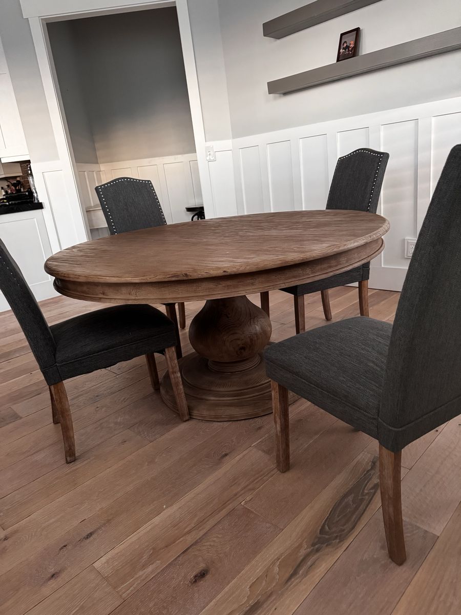 Dining table with 4 chairs