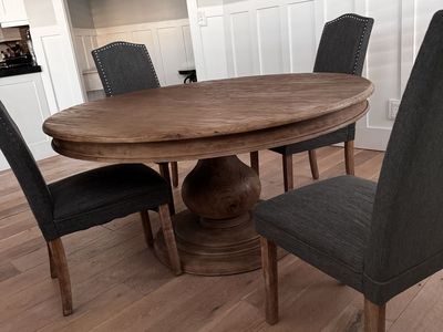 Dining table with 4 chairs
