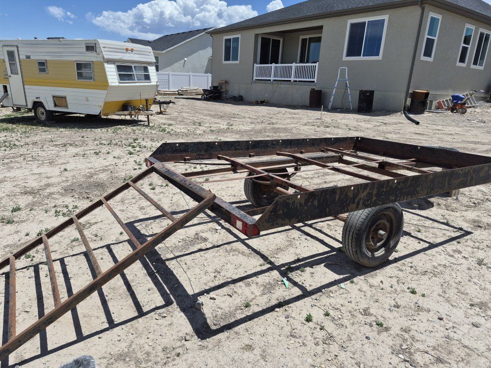 Trailer single axle 8x10