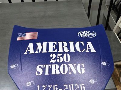 Dr Pepper America 250 Strong 1776-2026 Promotional Sign