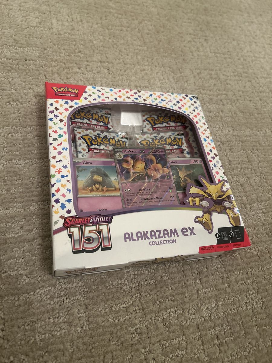 Pokemon 151 Alakazam Ex Collection