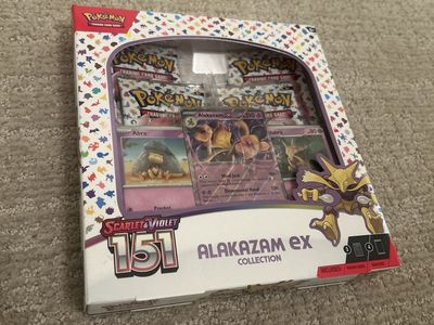 Pokemon 151 Alakazam Ex Collection
