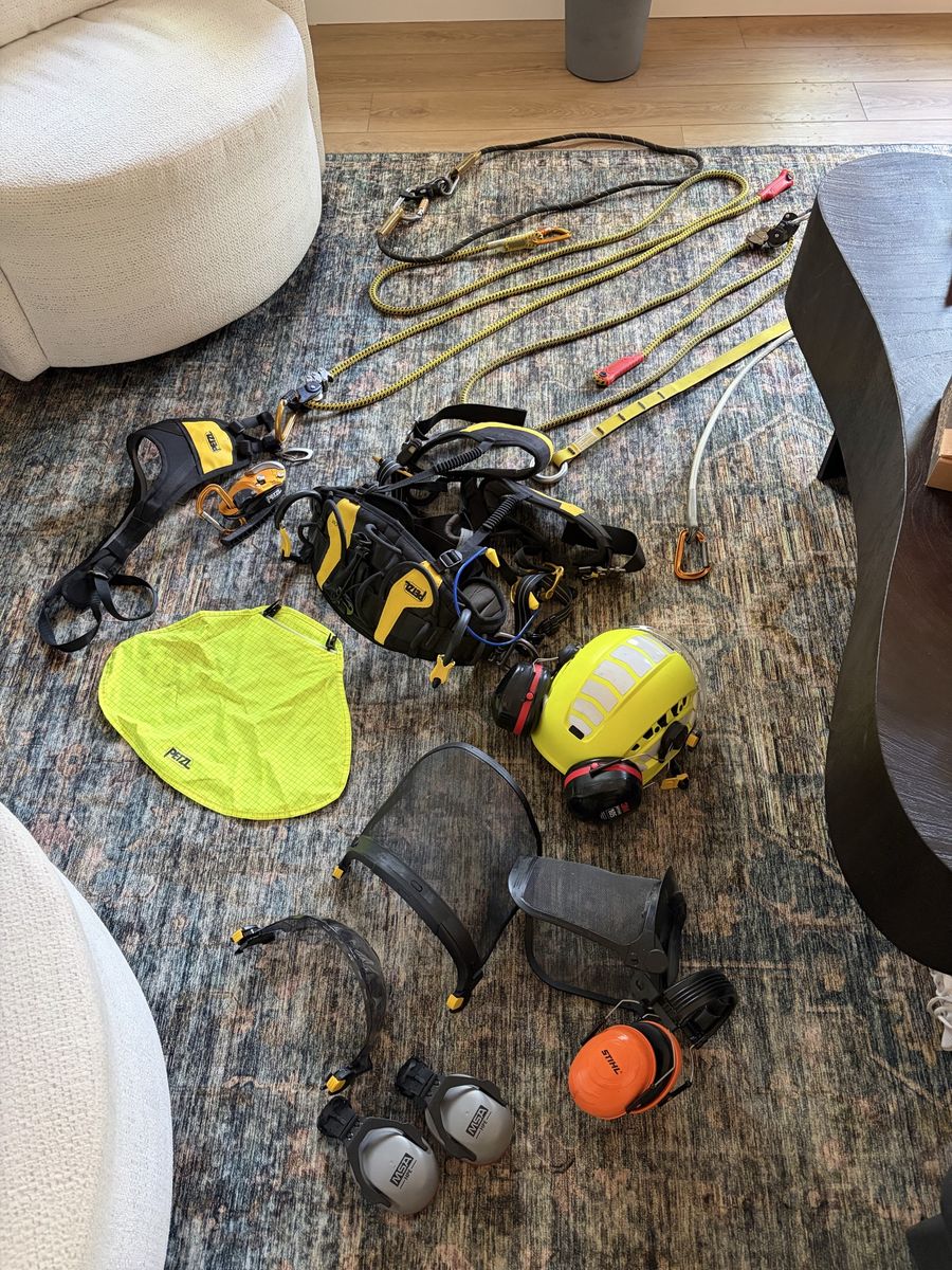 Petzl arborist equipment - msrp $2500+