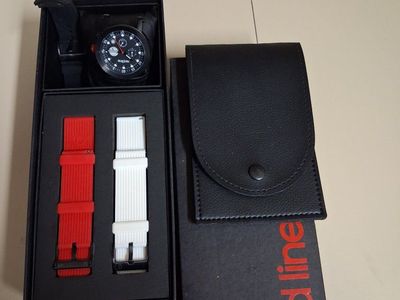 Red Line Men's Compressor Chronograph Watch gift set (specifically model RL-18101VD-01-BB