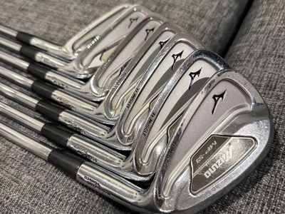 Mizuno MP-59 Iron Set 4-PW 7pc - Forged MB - Ti - DG XP S300 Stiff