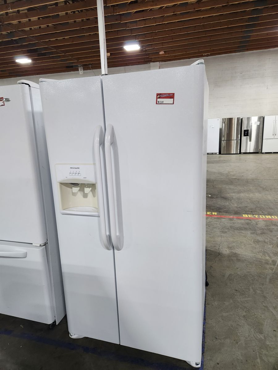 Low Price Guaranteed! Frigidaire side by side fridge