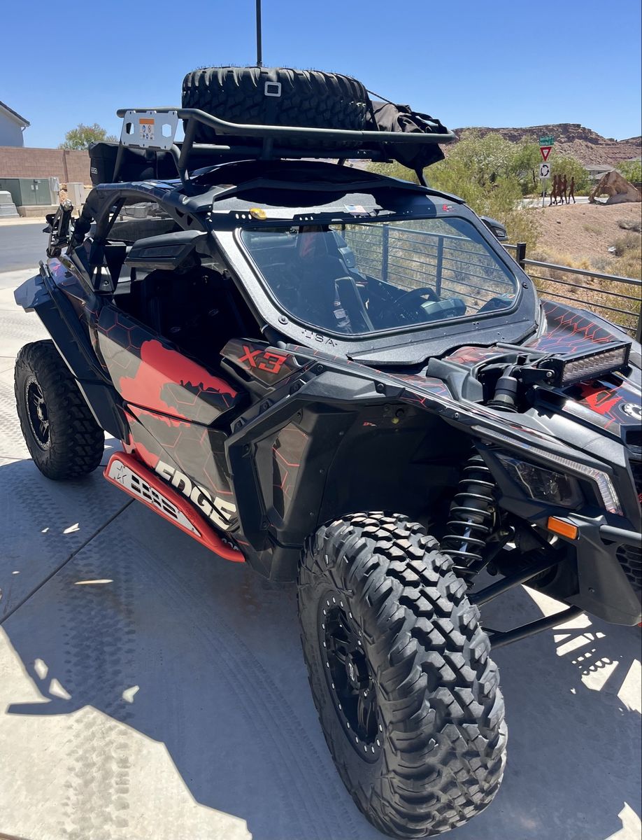 2017 Can-Am Maverick X3 XDS Turbo 1000 UTV - Roof Rack, Spare Tire