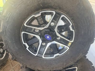 Polaris Carlisle Tires with Custom Rims, Set of 4