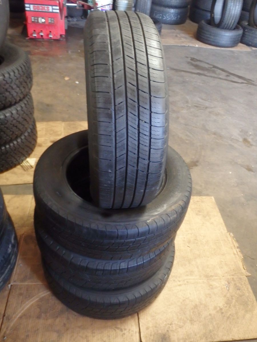 195/65R15 MUCHELIN DEFENDER T+H SET OF USED TIRES