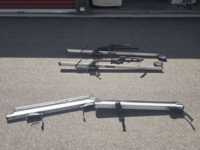 Thule Snowboard and Bike attachments.