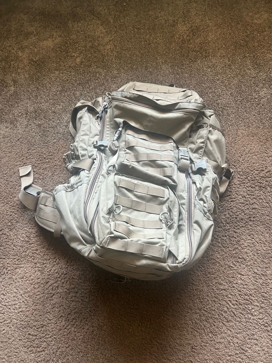 Eberlestock backpacking sack with gun scabard in perfect condition, never used. $240 OBO