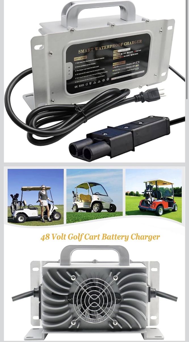48 Volt 15Amp Golf Cart Battery Charger