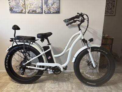 Electric Fat Tire Bike – Like New!!! – Only 46 Miles!