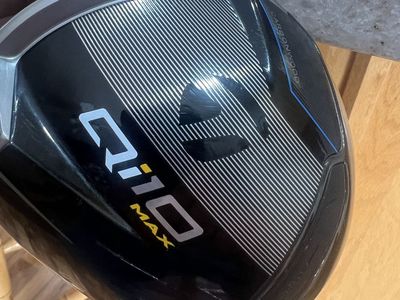 TaylorMade Qi10 Max Driver Golf Club with Headcover - Used Excellent