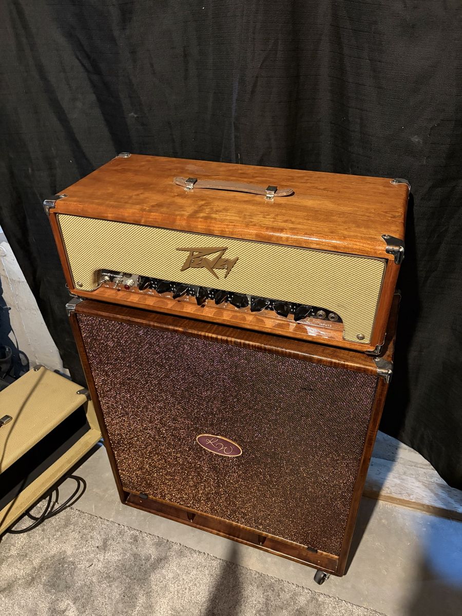 Peavey Classic 50 Tube Amp Head & KW Cabinet.
