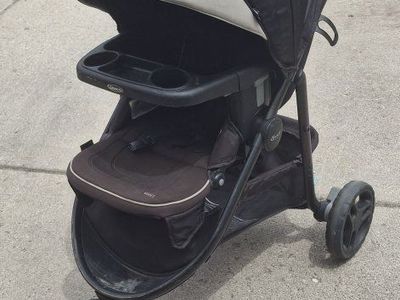 Graco Modes Element Travel System Stroller, Black/Brown, Versatile Infant/Toddler Stroller
