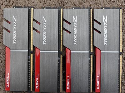 G.SKILL TridentZ DDR4-3200Mhz Ram 32GB kit