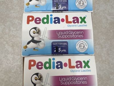 Pedia-Lax Liquid Glycerin Suppositories kids 2+