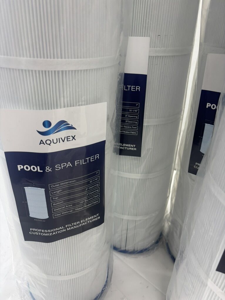 New Set Of 4 Aquivex Pool Filter Cartridges CCP520
