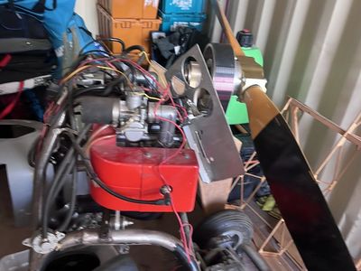 Zenoah G50 twin cylinder dual carbs