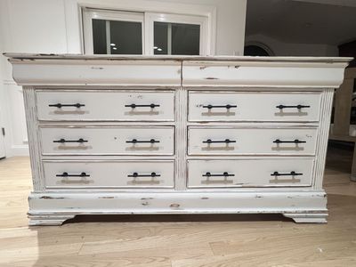 White sideboard