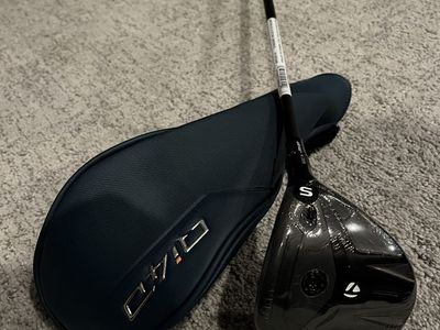 New Taylormade Qi4D 7 Wood - Stiff 65g Shaft - RH