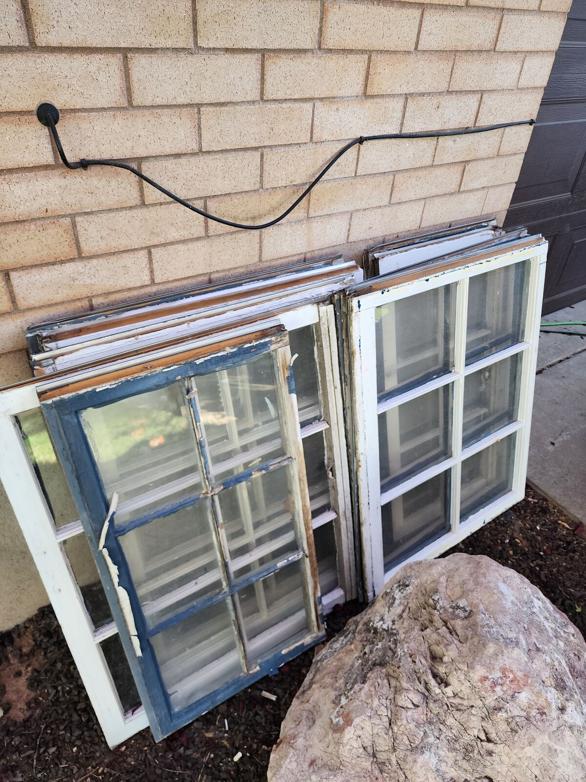 cool old wood windows