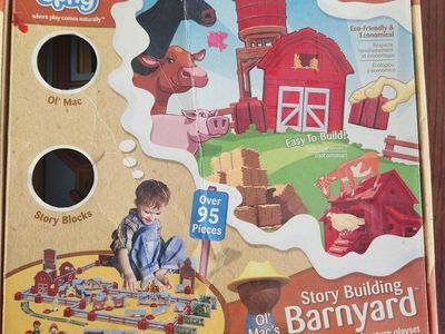 Sprig Barnyard Story Building Eco Toy Set