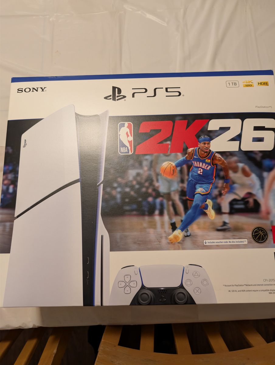 PS5 Disc Edition W/ NBA 2K26