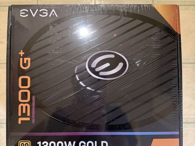 EVGA 1300 G+ 1300 W Gold 80 plus Fully modular power supply.