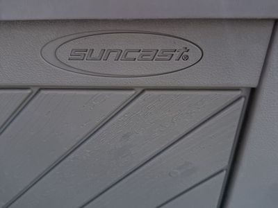 Suncast Outdoor Storage Box - Weather-Resistant Patio Deck Box for Cushions & Tools