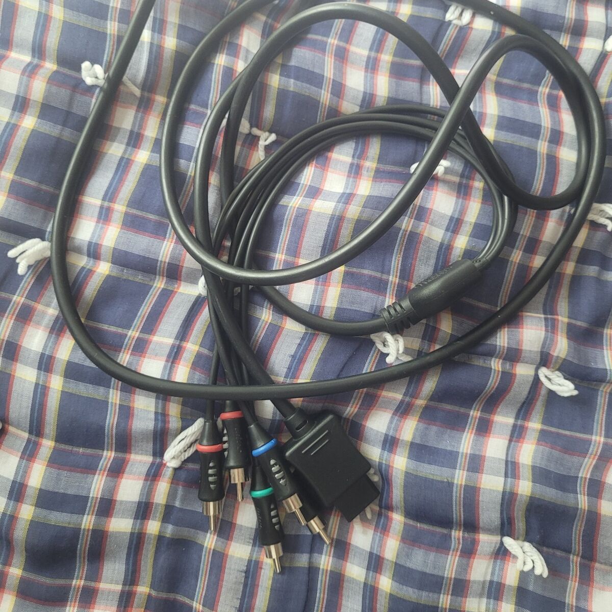 PlayStation 3 Cable works with PS2 also
Component