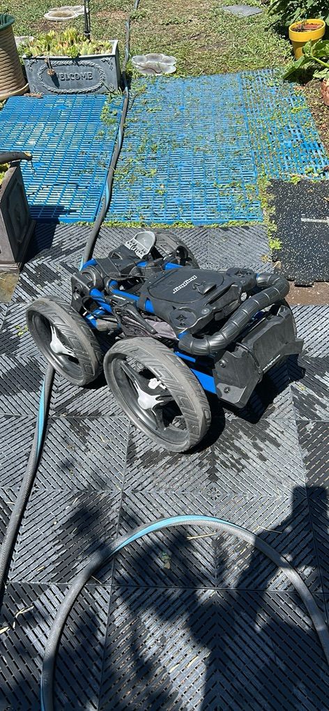 Bag Boy Wuad Golf Push Cart 4 Wheel Collasible