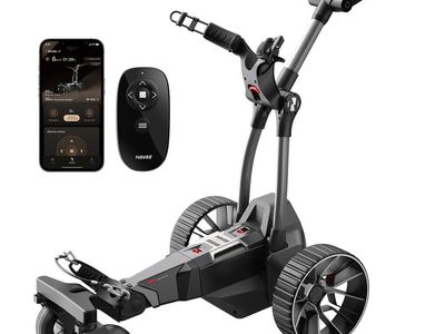 NAVEE Electric Golf Push Cart Birdie 3X|Automatic Follow|30kg Load|36-Hole Endurance