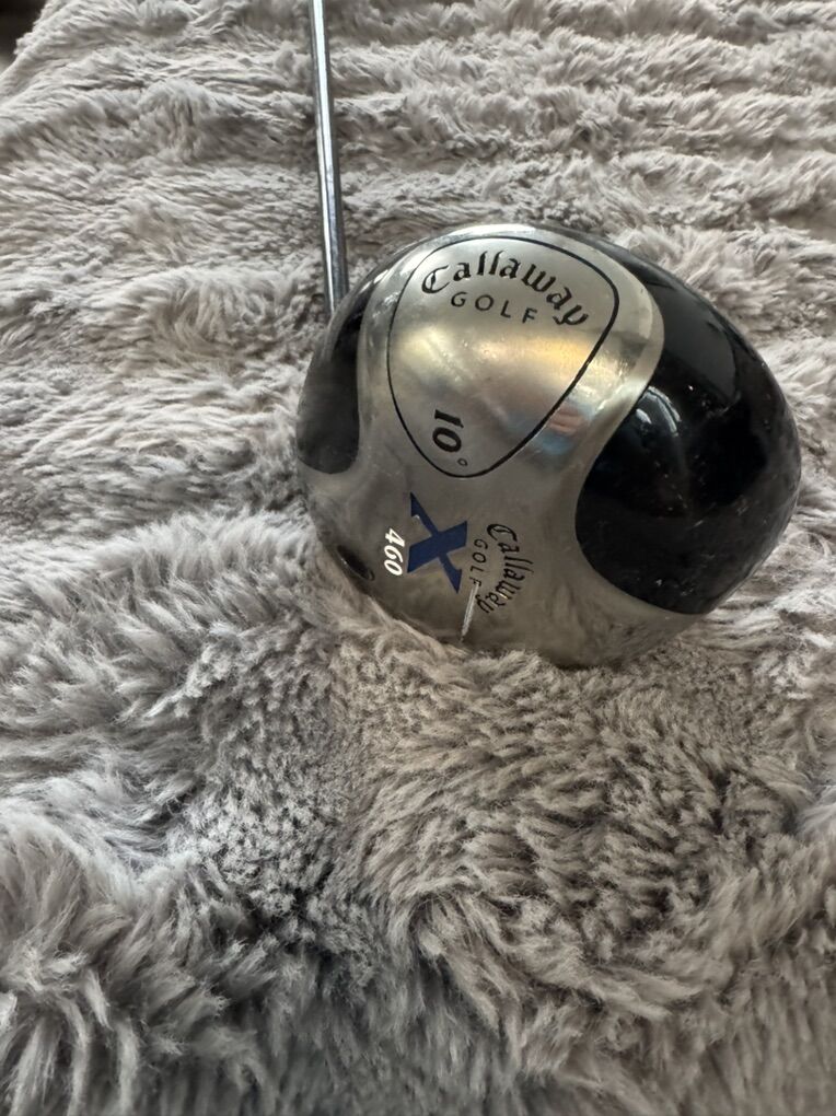 Callaway X460 driver, the 460cc all-titanium model
