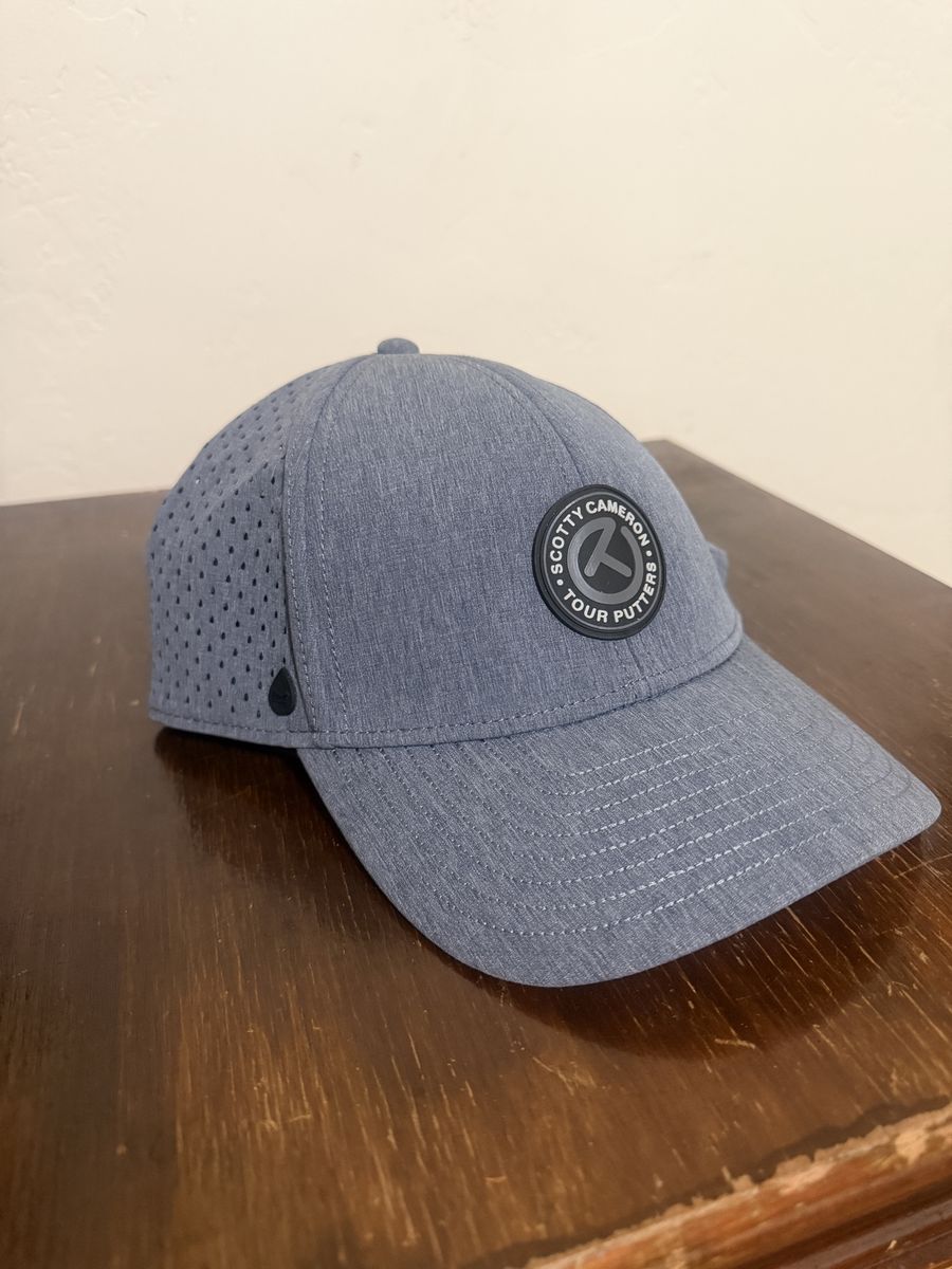 Scotty Cameron Melin Hydro A-Game Hat - Rare 60cm Size, Blue, New & Unworn