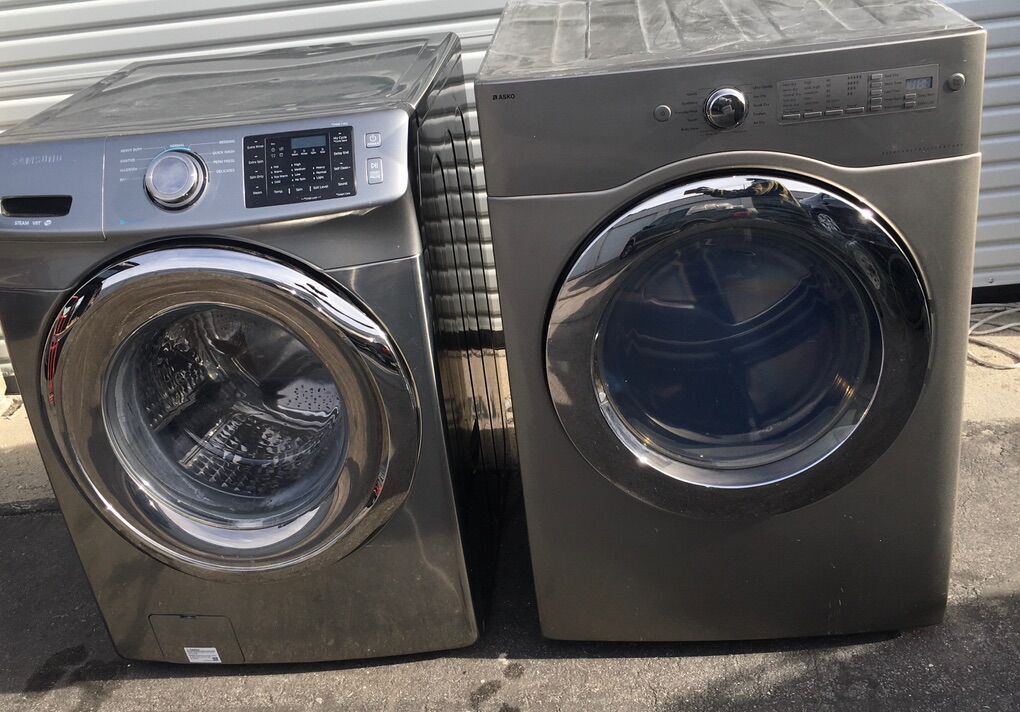 Samsung Washer & Asko Electric Dryer, Free Delivery.