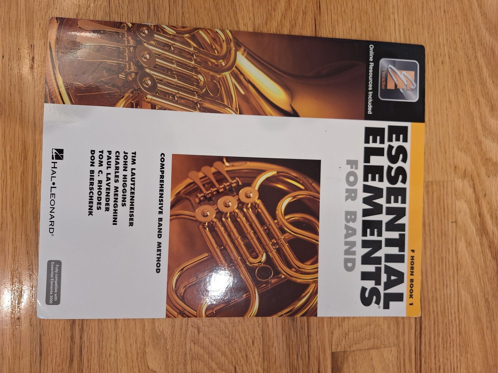 Essential Elements For Band French Horn Book 1 Hal Leonard Like New