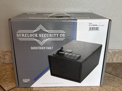 SureLock QuickTouch Vault Safe New